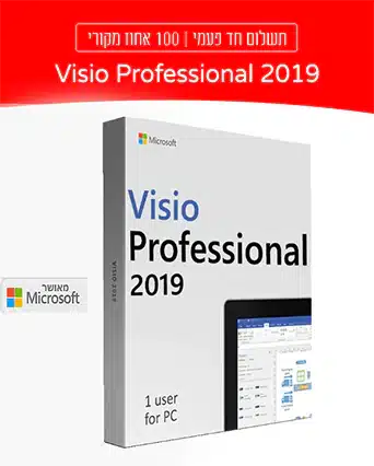 תוכנת Visio Professional 2019