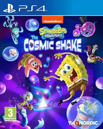 Spongebob Squarepants The Cosmic Shake לסוני פלייסטיישן 4
