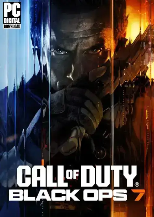עטיפת המשחק של Call of Duty Black Ops 7 למחשב