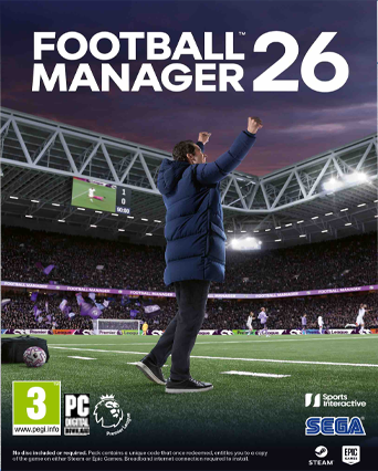 עטיפת המשחק Football Manager 26 למחשב