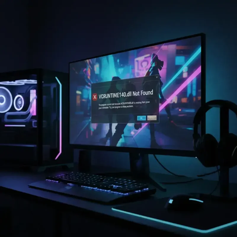 כתבה על פתרון לשגיאת מערכת VCRUNTIME140.dll / MSVCP140.dll במחשב