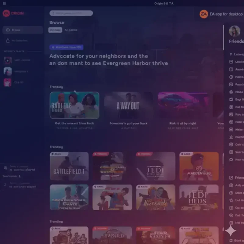 הפעלת משחקי EA במחשב