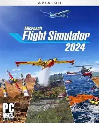 עטיפת המשחק Microsoft Flight Simulator 2024 למחשב