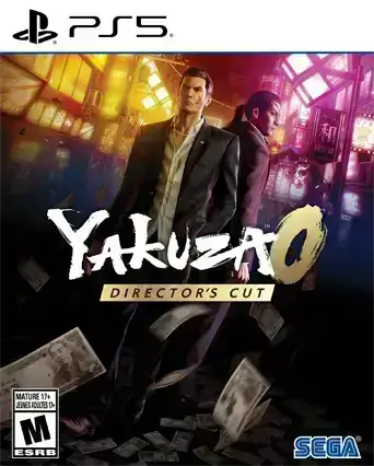 עטיפת המשחק Yakuza 0 Director&rsquo;s Cut לסוני פלייסטיישן 5