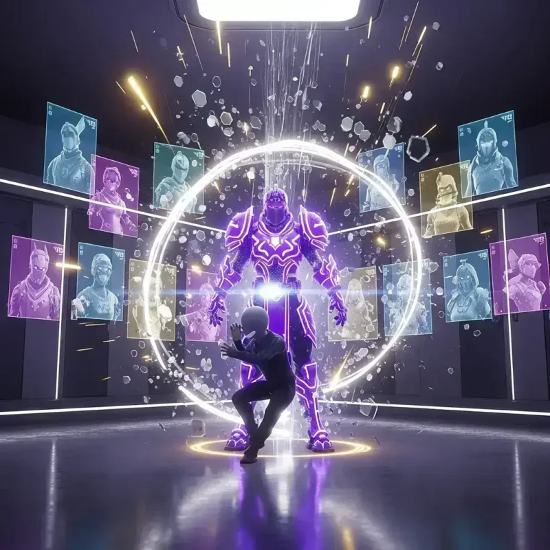 תמונה מתוך הכתבה על המדריך להפעלת קודים וסקינים חדשים בפורטנייט