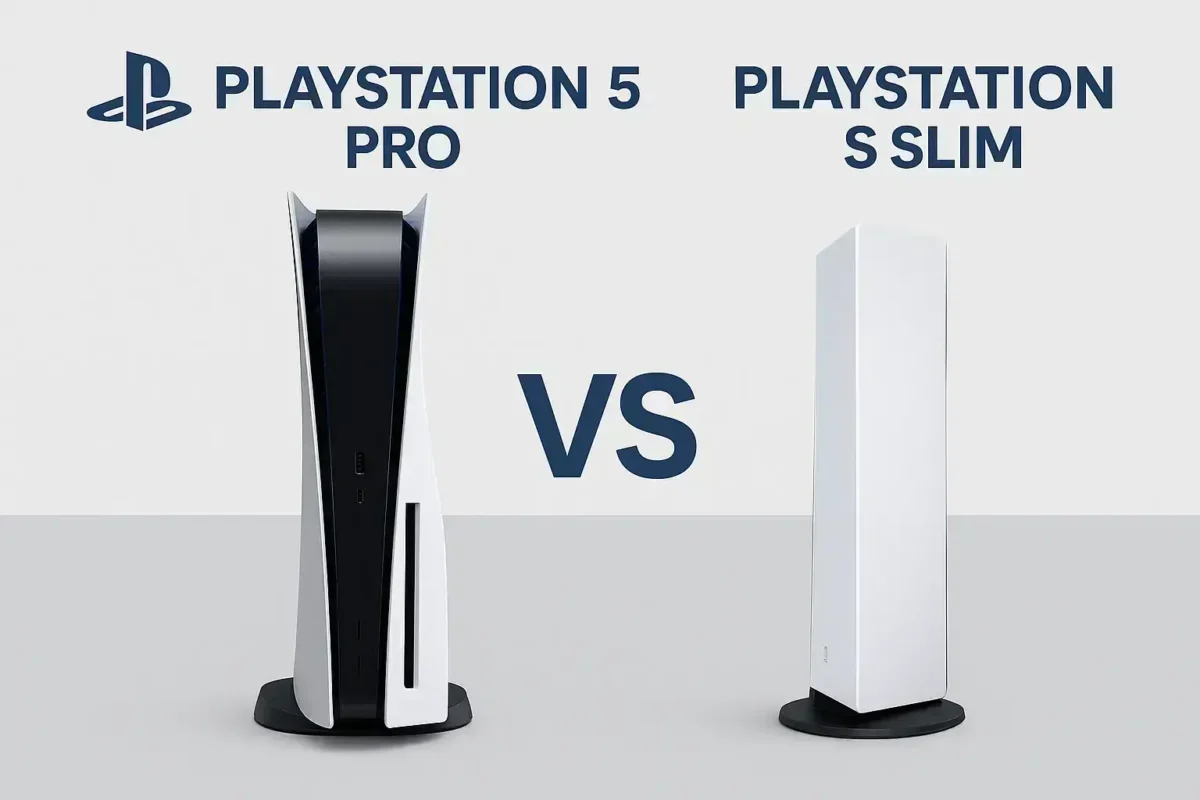 השוואה בין פלייסטיישן 5 פרו לפלייסטיישן 5 סלים