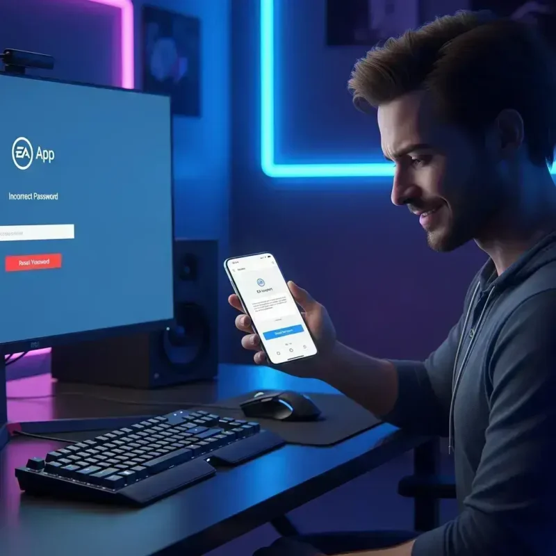 מדריך לשחזור סיסמה באוריג'ין (EA App)